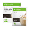Herbalife Formula 1 Shake Chocolate/Crunchy Cookie/Vanilla 7 Single Sachets